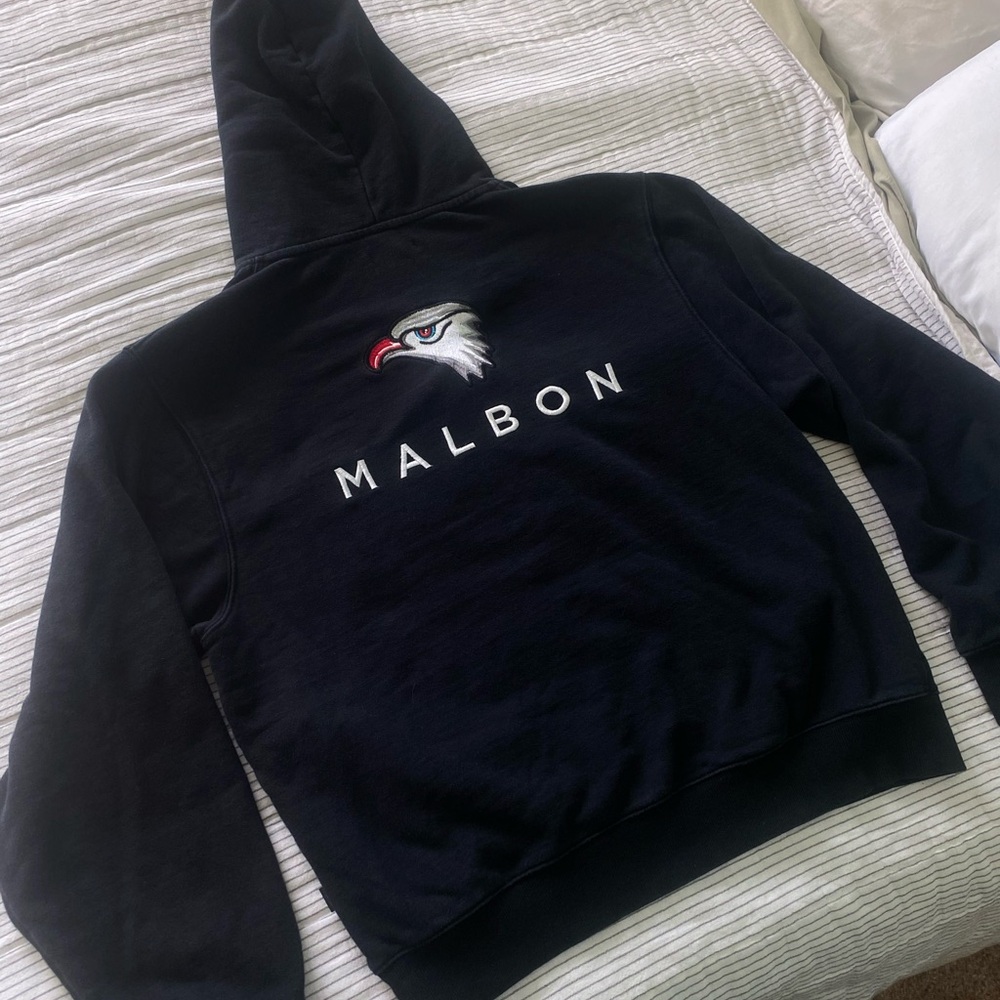 RARE Malbon Eagle Collection Hoodie men’s Medium